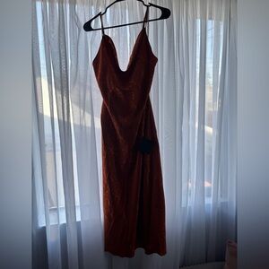 Lulu's Burnt Orange Dress